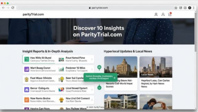 paritytrial.com - insight reports & local news